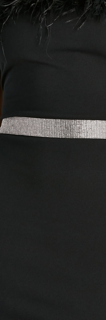 Glam Story Rhinestone Belt