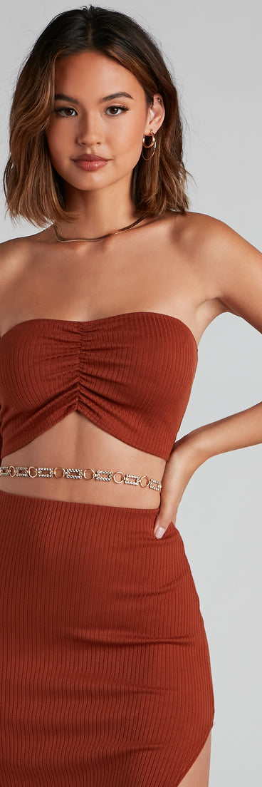 Showcase Shine Rhinestone Chain Belt for 2022 festival outfits, festival dress, outfits for raves, concert outfits, and/or club outfits