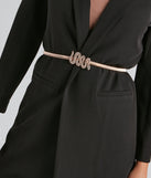 She's Here To Slay Snake Belt is a trendy pick to create 2023 festival outfits, festival dresses, outfits for concerts or raves, and complete your best party outfits!