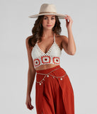 Boho-Chic Celestial Charm Chain Belt is a trendy pick to create 2023 festival outfits, festival dresses, outfits for concerts or raves, and complete your best party outfits!