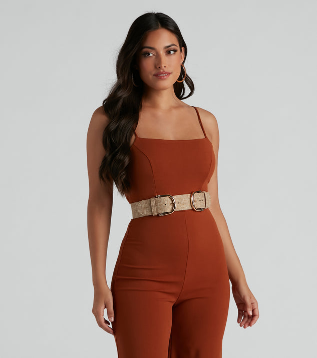 Sunrise Cute Straw Dual Buckle Belt is a trendy pick to create 2023 festival outfits, festival dresses, outfits for concerts or raves, and complete your best party outfits!