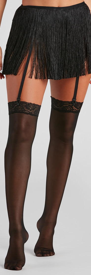 Wild West Cowgirl Garter Belt