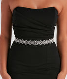 Elegant Sparkle Rhinestone Belt