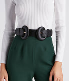 Simple Chic Double Buckle Belt