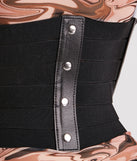 Cinch Up Faux Leather Corset Belt is a trendy pick to create 2023 festival outfits, festival dresses, outfits for concerts or raves, and complete your best party outfits!