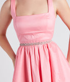 Sparkly Muse Rhinestone Tie Belt is the perfect Homecoming look pick with on-trend details to make the 2023 HOCO dance your most memorable event yet!
