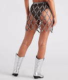 Bold Glam Rhinestone Harness Belt is a fire pick to create 2023 festival outfits, concert dresses, outfits for raves, or to complete your best party outfits or clubwear!