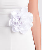 Sweet Allure Rose Statement Stretch Belt