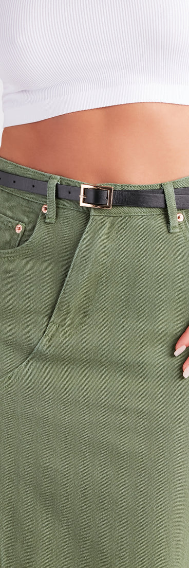 On-Trend Style Three-Pack Belt Set