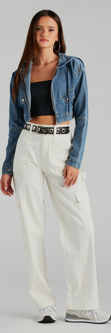 All The Trendy Vibes Heart Detail Belt