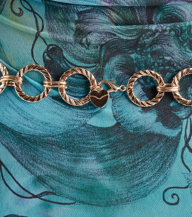Trendsetting Glam O-Ring Chain Belt