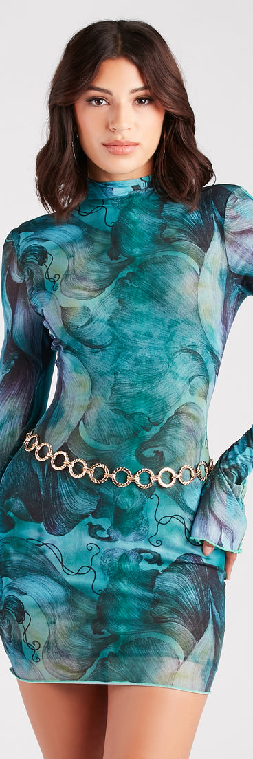 Trendsetting Glam O-Ring Chain Belt