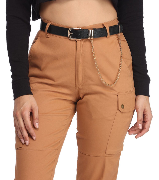 Black Off The Chain Belt for 2022 festival outfits, festival dress, outfits for raves, concert outfits, and/or club outfits