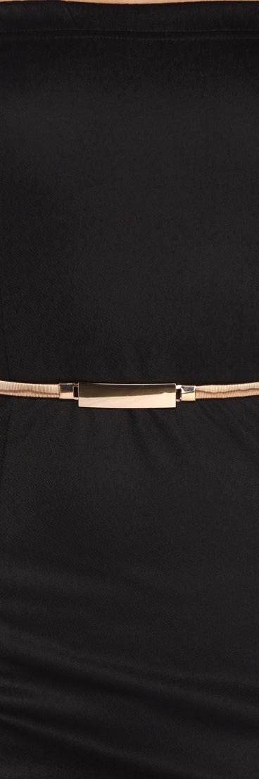 Clasp The Moment Coil Belt for 2022 festival outfits, festival dress, outfits for raves, concert outfits, and/or club outfits