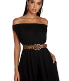 Double O Ring Leopard Belt for 2022 festival outfits, festival dress, outfits for raves, concert outfits, and/or club outfits