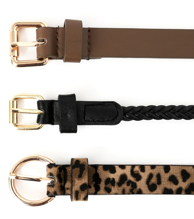 Sassy And Stylin' Belt Variety Pack for 2022 festival outfits, festival dress, outfits for raves, concert outfits, and/or club outfits