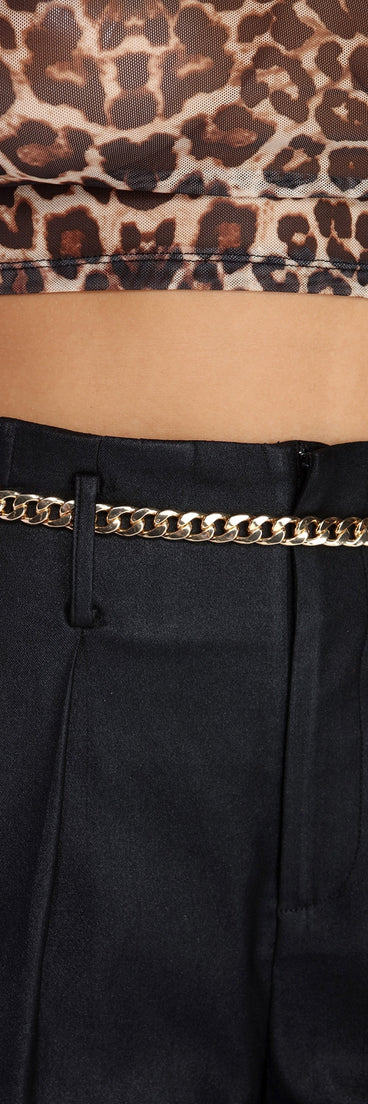 Metal Chain Link Belt for 2022 festival outfits, festival dress, outfits for raves, concert outfits, and/or club outfits