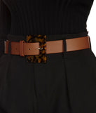 Square Deal Faux Leather Belt for 2022 festival outfits, festival dress, outfits for raves, concert outfits, and/or club outfits