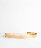 Chic & Sleek Metal Belt