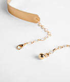 Chic & Sleek Metal Belt
