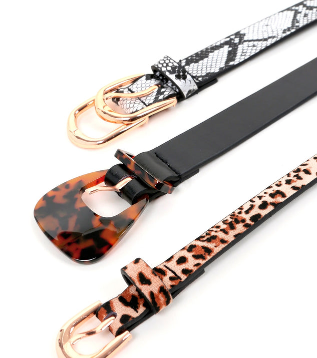 Fierce And Fabulous Belt Variety Pack is a trendy pick to create 2023 festival outfits, festival dresses, outfits for concerts or raves, and complete your best party outfits!