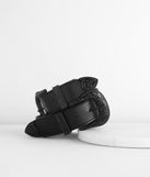 Double Western Buckle Belt for 2022 festival outfits, festival dress, outfits for raves, concert outfits, and/or club outfits