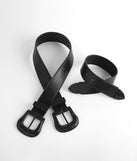 Double Western Buckle Belt for 2022 festival outfits, festival dress, outfits for raves, concert outfits, and/or club outfits
