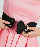 Homecoming jewelry and accessories like the Posh Perfection Rhinestone Bow Stretch Belt provide the finishing touch to help you dazzle at HOCO 2024!