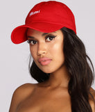 Mami Script Hat