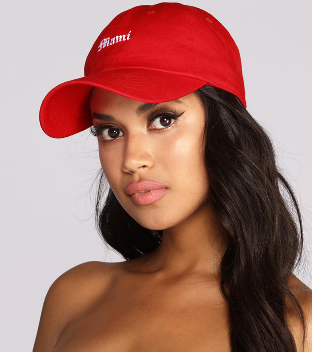 Mami Script Hat
