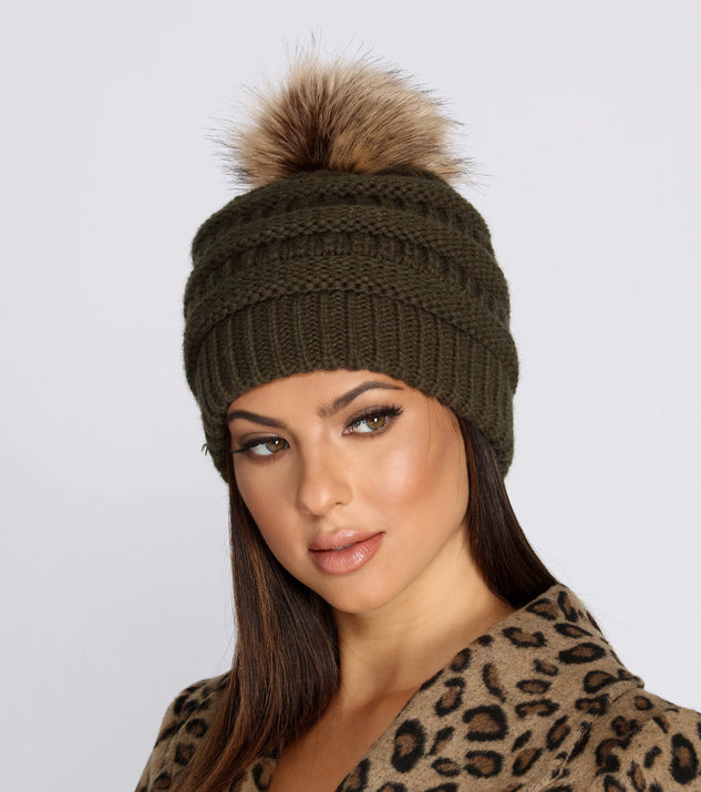 Cozy Cutie Pom Pom Beanie