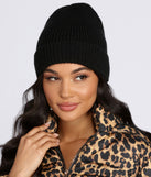 Blame It On The Weather Knit Beanie