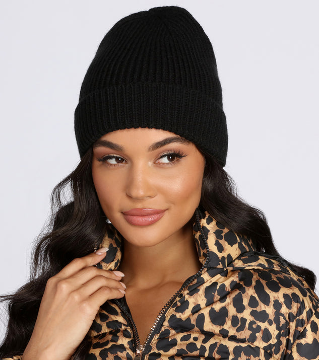 Blame It On The Weather Knit Beanie