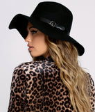 Wavy Brim Wool Hat is a trendy pick to create 2023 festival outfits, festival dresses, outfits for concerts or raves, and complete your best party outfits!