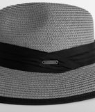 Panama Posh Woven Hat is a trendy pick to create 2023 festival outfits, festival dresses, outfits for concerts or raves, and complete your best party outfits!