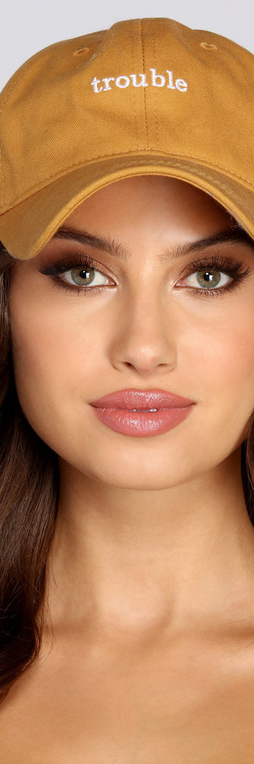 Trouble Baseball Cap