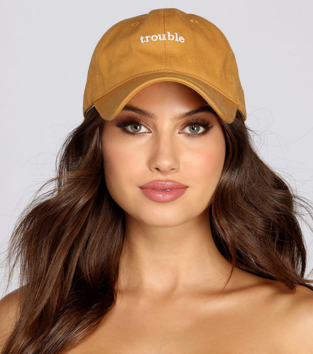 Trouble Baseball Cap
