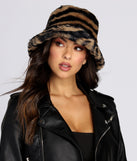 Fur Tiger Bucket Hat