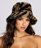 Fur Tiger Bucket Hat