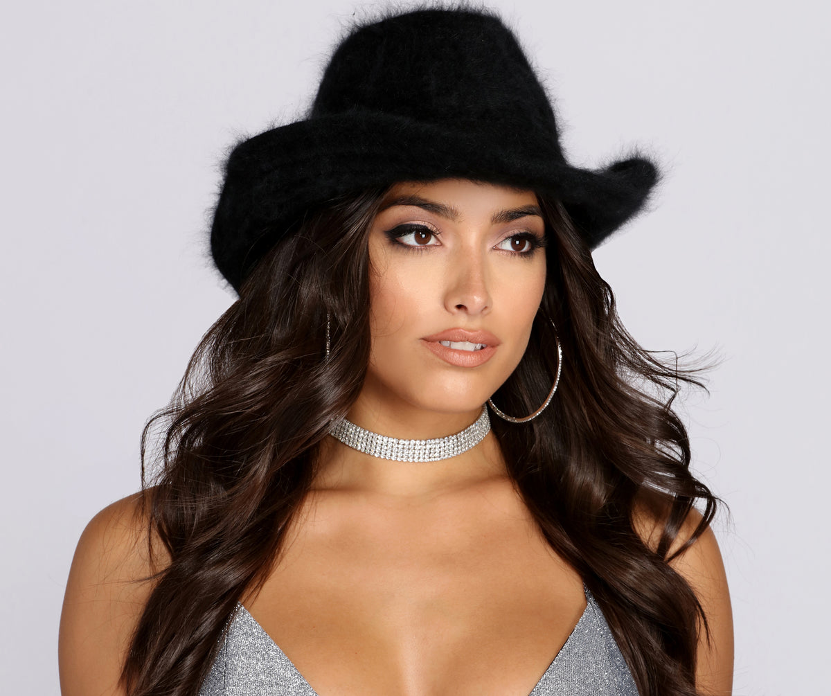 Furry Cowgirl Hat