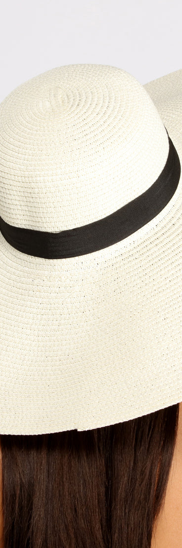 Shady Baby Floppy Straw Hat