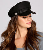 Top It Off Faux Wool Cabby Hat is a trendy pick to create 2023 festival outfits, festival dresses, outfits for concerts or raves, and complete your best party outfits!