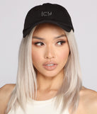 So Icy Rhinestone Baseball Cap