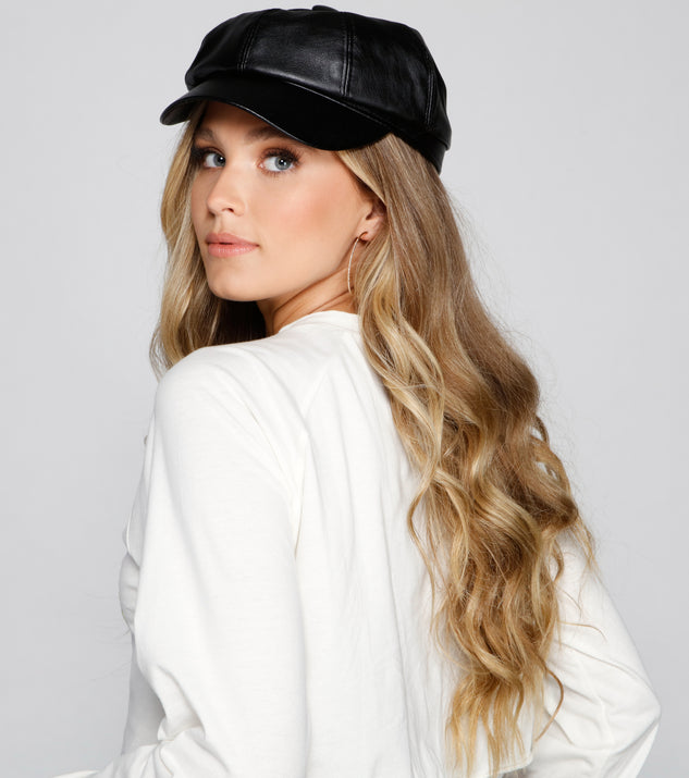Sleek And Trendy Cabby Hat