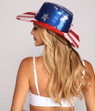 Miss Americana Sequin Cowgirl Hat for 2022 festival outfits, festival dress, outfits for raves, concert outfits, and/or club outfits