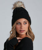 Bring The Chill Cable Knit Beanie
