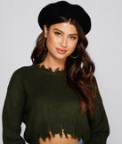 Endless Chic Faux Wool Beret