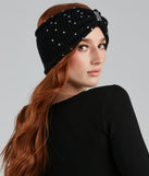 Too Cute Rhinestone Knit Headband