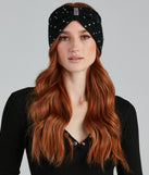 Too Cute Rhinestone Knit Headband