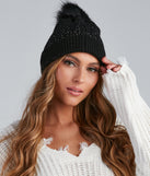 Chill Out Heat Stone Knit Beanie
